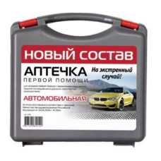 Аптечка автомобильная "Муссон" Ф (А/р) новый состав (приказ 260н от 24.05.2024г.) (арт. 3738)