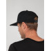 

 
Бейсболка Snapback с прямым козырьком, черная