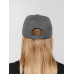 

 
Бейсболка Snapback с прямым козырьком, серая
