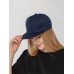 

 
Бейсболка Snapback с прямым козырьком, темно-синяя