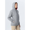 

 
Двусторонняя толстовка Revers, серая с красным