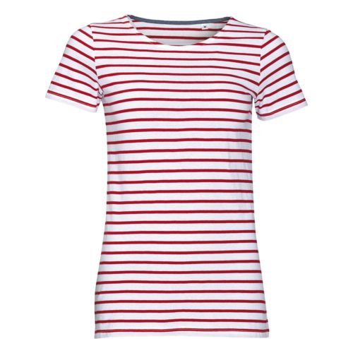 

 
Футболка Miles Women белая с красным