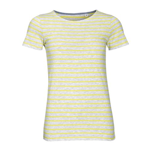 

 
Футболка Miles Women серая с желтым