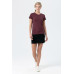 

 
Футболка женская Regent Fit Women, бордовый меланж