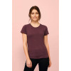 

 
Футболка женская Regent Fit Women, бордовый меланж