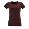 

 
Футболка женская Regent Fit Women, бордовый меланж