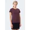 

 
Футболка женская Regent Fit Women, бордовый меланж