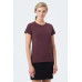 

 
Футболка женская Regent Fit Women, бордовый меланж