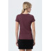 

 
Футболка женская Regent Fit Women, бордовый меланж