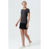 

 
Футболка женская Regent Fit Women, черный меланж