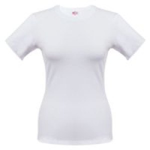 Футболка женская T-bolka Stretch Lady, белая