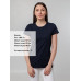 

 
Футболка женская T-bolka Stretch Lady, темно-синяя (navy)