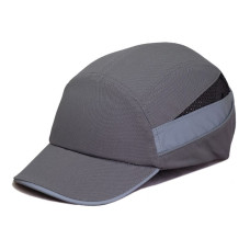 Каскетка защитная РОСОМЗ RZ BioT CAP (92211) серая (козырек 55 мм)