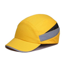 Каскетка защитная РОСОМЗ RZ BioT CAP (92215) желтая (козырек 55 мм)
