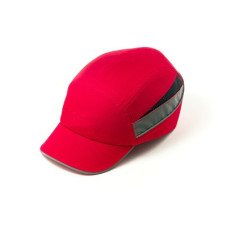 Каскетка защитная РОСОМЗ RZ BioT CAP (92216) красная (козырек 55 мм)
