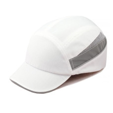 Каскетка защитная РОСОМЗ RZ BioT CAP (92217) белая (козырек 55 мм)