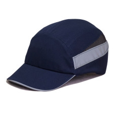 Каскетка защитная РОСОМЗ RZ BioT CAP (92218) синяя (козырек 55 мм)