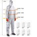 

 
Комбинезон химзащиты JPC65 с дышащей вставкой на спине, пл. 65 г/м² Jeta Safety