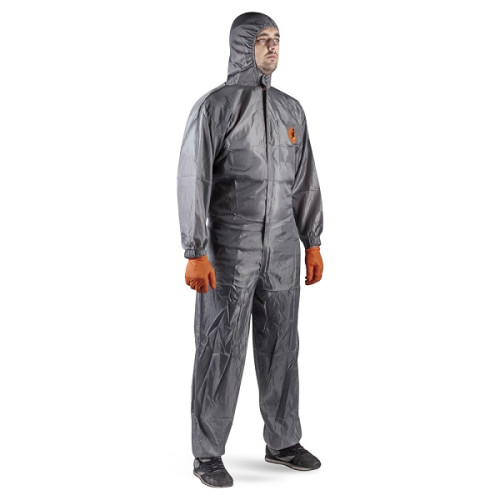 

 
Комбинезон малярный, плотность 55 г/м2, серый, JPC75g, Jeta Safety