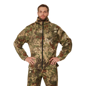 Костюм "МАСКХАЛАТ-ГРЕТА" куртка/брюки, цвет: кмф "Питон зелёный", ткань: Грета Костюм "МАСКХАЛАТ-ГРЕТА" куртка/брюки, цвет: кмф "Питон зелёный", ткань: Грета