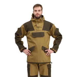 Костюм мужской "Горка 4" Анорак летний палатка 270 г/м2 хаки 100% хлопок Костюм мужской "Горка 4" Анорак летний палатка 270 г/м2 хаки 100% хлопок