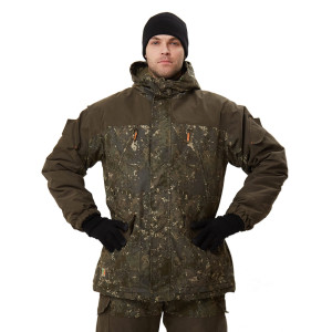 Костюм зимний «ГЕРКОН» куртка/брюки, цвет: кмф "Призрак"/т.хаки, ткань: Финляндия Костюм зимний «ГЕРКОН» куртка/брюки, цвет: кмф "Призрак"/т.хаки, ткань: Финляндия