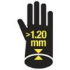 

 
Краги сварочные комбинированные с огнестойкой нитью Kevlar® TERK400 DeltaPlus