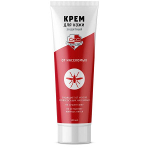 Крем-репеллент для защиты кожи от укусов кровососущих насекомых «СКС PROFLINE» 100мл. (винт. крышка)