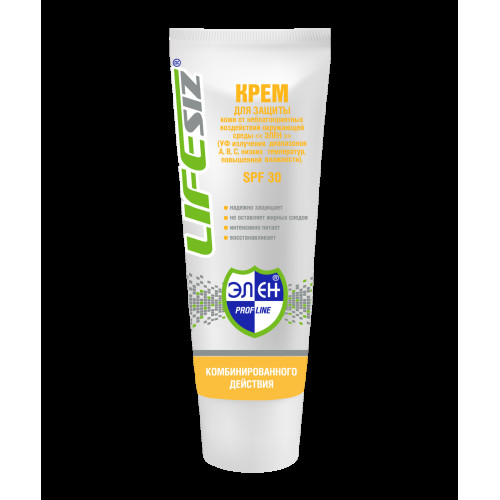 

 
Крем защитный ЭЛЕН от УФ-излучения SPF 30 и низких температур 100мл.