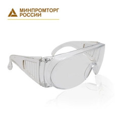 Очки открытые слесарные ЕЛАНПЛАСТ (тип Люцерна) прозрачные KN (ОЧК304KN)