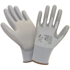 Перчатки 2Hands Air 2101GR, серый нейлон/серый PU покрытие ладони и пальцев