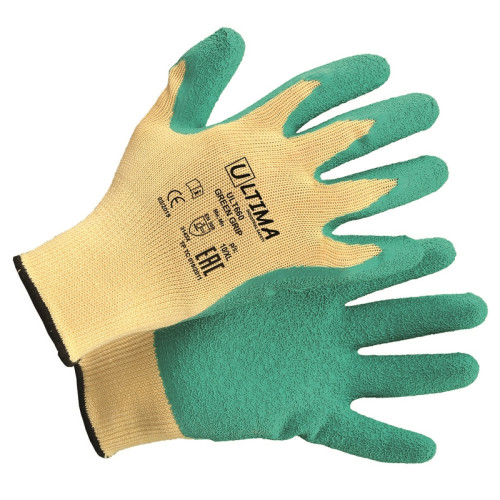 

 
Перчатки GREEN GRIP трикотажные с латексным текстур.покр. ULT660 (кор120пар/уп12пар)
