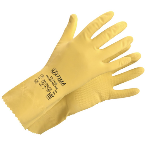 

 
Перчатки YELLOW HELPER латексные ULT120 (уп -12 пар / кор - 144 пары)