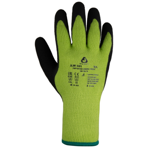 

 
Перчатки акриловые зимние с латексным покрытием Jeta Safety Viking Frost JLW-501