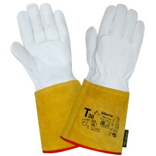 Перчатки (краги) 2Hands (Siberia) Т30-11-ru овечья кожа/спилок КРС/швы Kevlar