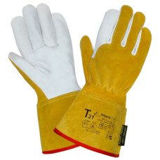 Перчатки (краги) 2Hands (Siberia) Т31-11-ru, овечья кожа/спилок КРС/швы Kevlar