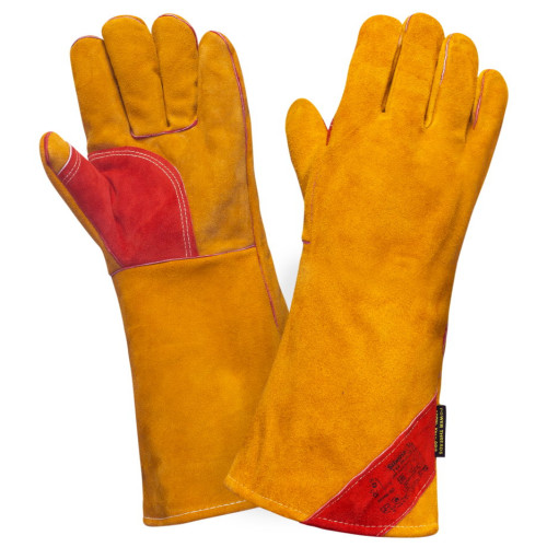 

 
Перчатки (краги) утепленные 2Hands (Siberia) Т42-11-ru,спилок КРС/иск.мех, швы Kevlar