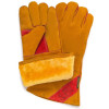 

 
Перчатки (краги) утепленные 2Hands (Siberia) Т9-11-ru,спилок КРС/иск.мех, швы Kevlar
