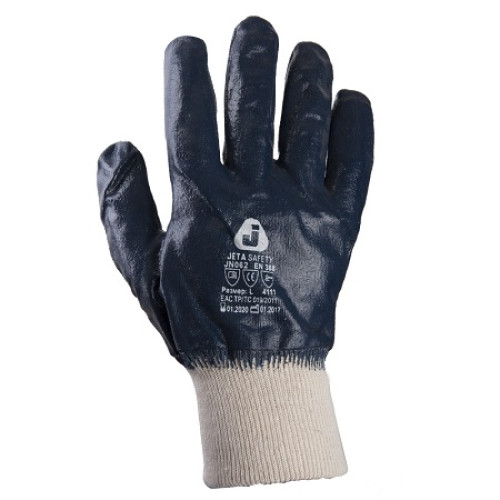 

 
Перчатки промышленные с полным нитриловым покрытием JN062 Jeta Safety