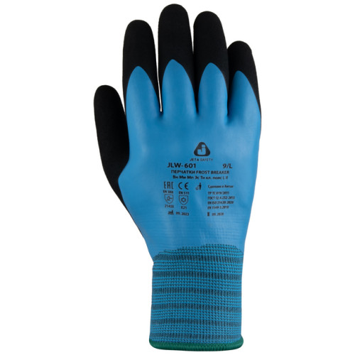 

 
Перчатки трикотажные зимние с двухслойным латексным покрытием Jeta Safety Frost Breaker JLW-601
