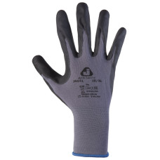 Перчатки трикотражные из полиэстера с пенонитриловым покрытием Jeta Safety JN041