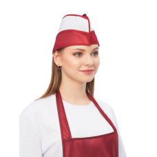 Пилотка нейлоновая бордовая АКЦИОННАЯ ЦЕНА! СКИДКА -40%