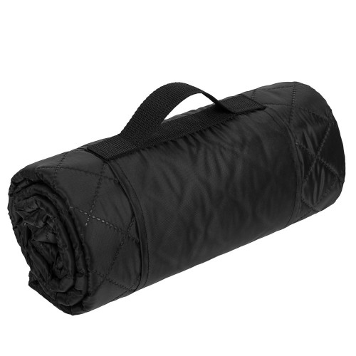 

 
Плед для пикника Comfy, черный плед: 115х140 см