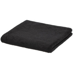 Полотенце отельное For Rooms, среднее, черное 50х100 см