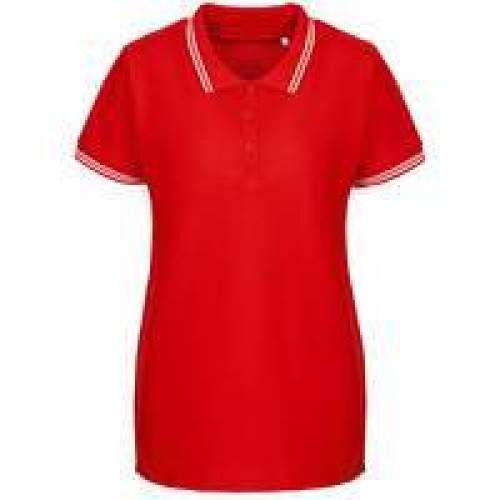 

 
Рубашка поло женская Virma Stripes Lady, красная