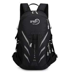 Рюкзак туристический "IFRIT Drifter" 20 л черный Р-999-20/1