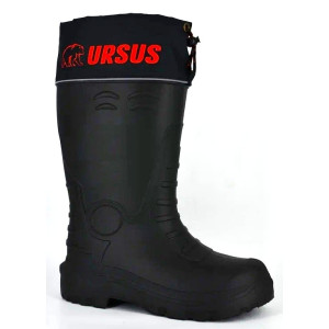 Сапоги ЭВА 965 НППС (URSUS) мужские, комп. подносок и стелька, с надст., утепл., черные (-40°С)