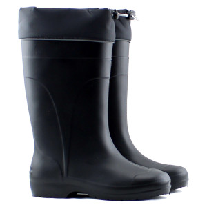 Сапоги ЭВА Д503 Н СЕЛЕНА ПЛЮС (ДАРИНА) женские, с надставкой, черные