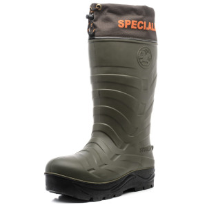Сапоги ЭВА/ПУ 920-71PW (SPECI.ALL) с надставкой, шипованные, утепленные (вкл.чулок), олива (-70°C)