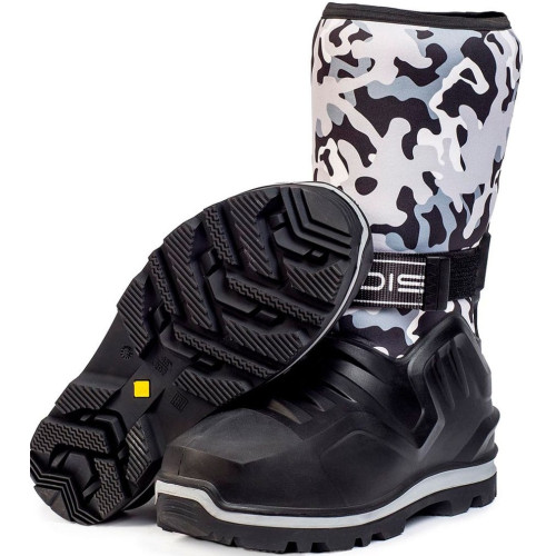 

 
Сапоги ПУ/Нитрил С850 NORDIS BLACK (ТЗРО) мужские, утепленные (вкладной чулок), черно-белые (-55°С)